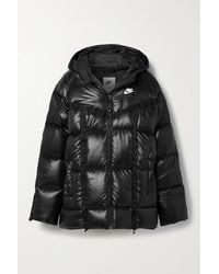Nike City Hooded Quilted Therma-fit Down Jacket - Black