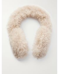 Yves Salomon - Wool-Trimmed Shearling Earmuffs - Lyst