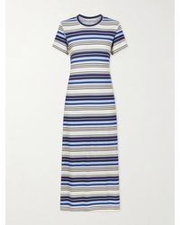 Proenza Schouler - Noelle Striped Jersey Maxi Dress - Lyst