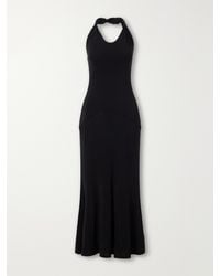TOVE - Eleanor Stretch-Jersey Halterneck Midi Dress - Lyst