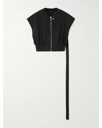 Rick Owens - Babel Tatlin Cotton Bomber Jacket - Lyst