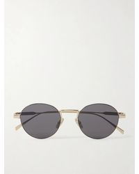 Celine - Oro Round-Frame-Tone Sunglasses - Lyst