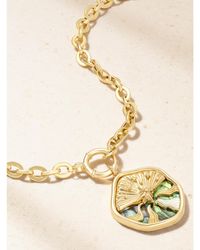 L'Atelier Nawbar - Wishing Star 18-Karat, Diamond And Abalone Necklace - Lyst