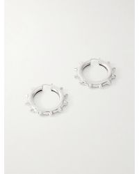 Jil Sander - Tone Hoop Earrings - Lyst