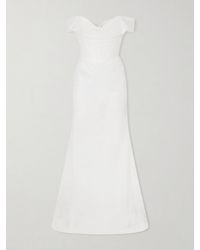 Vivienne Westwood - Nova Cora Lace And Satin Corset Gown - Lyst