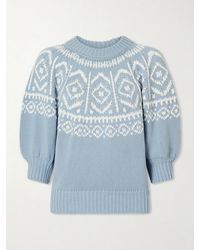 Altuzarra - Howard Cotton-Blend Knitted Sweater - Lyst