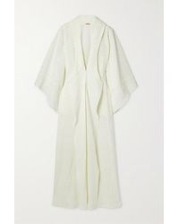 Johanna Ortiz Sea Gull Kimono Aus Gehäkelter Baumwolle - Mehrfarbig