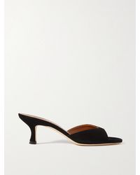 STAUD - Brigitte Suede Mules - Lyst