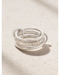 Spinelli Kilcollin - Petunia Ring Aus Sterlingsilber Mit Diamanten - Lyst