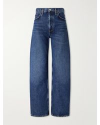 Agolde - Arc Mid-Rise Wide-Leg Jeans - Lyst