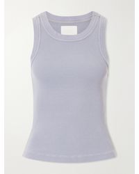 Citizens of Humanity - Isabel Ribbed Jersey Tank - Lyst