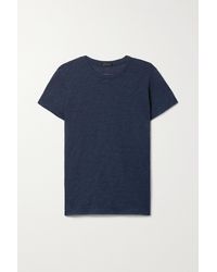 ATM - Schoolboy T-shirt Aus Flammgarn-jersey Aus Baumwolle - Lyst