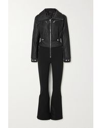 CORDOVA The Savoy Paneled Quilted Padded Ski Suit - Black