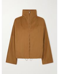 Nour Hammour - François Cotton-Blend Canvas Jacket - Lyst