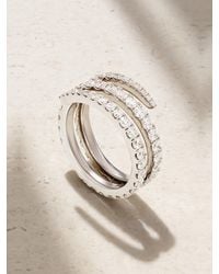 Anita Ko - Coil 18-Karat Diamond Ring - Lyst