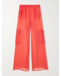 Kiki de Montparnasse - Organza Straight-Leg Pants - Lyst
