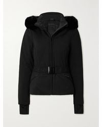Goldbergh - Hida Skijacke Mit Kapuze Und Faux-Fur-Besatz - Lyst