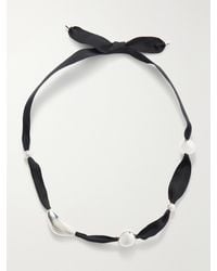 Camille Surault - Grigri Sterling And Silk Necklace - Lyst