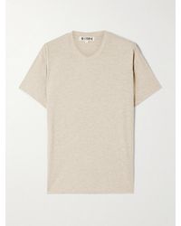 ÉTERNE - Boyfriend Ribbed Jersey T-Shirt - Lyst