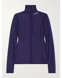 16Arlington - Isse Oberteil Aus Stretch-Jersey Mit Stehkragen - Lyst