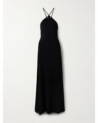 TOVE - Robe Longue Dos Ouvert En Mailles Stretch À Ornement Mika - Lyst