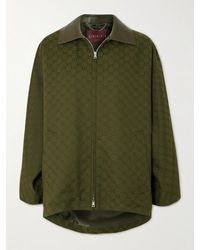 Gucci - Jacke Aus Gg Canvas, Grösse - Lyst