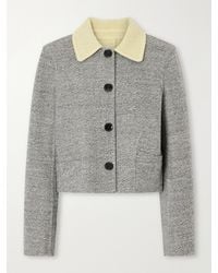 Proenza Schouler - Gaelle Wool-Blend Jacket - Lyst