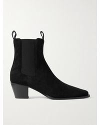 TOTEME - Bottines Chelsea En Daim The City - Lyst