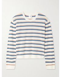 Leset - James Striped Merino Wool Sweater - Lyst