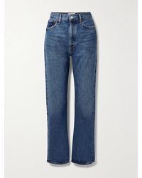 Agolde - Net Sustain '90S Pinch Waist High-Rise Straight-Leg Organic Jeans - Lyst