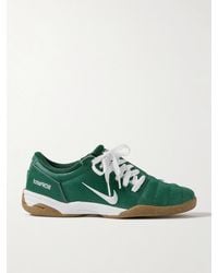 Nike - Total 90 Cracked-Leather Sneakers - Lyst