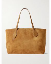 Liffner - Mega Sprout Suede Tote - Lyst