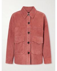 Arma - Kaylee Paneled Suede Jacket - Lyst