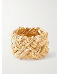 Bottega Veneta - Plated Ring - Lyst
