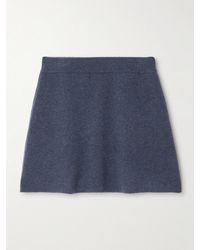 Lisa Yang - Clare Cashmere Mini Skirt - Lyst