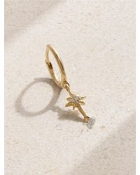 PERSÉE - North Star Einzelne Creole Aus 18 Karat Mit Diamanten - Lyst