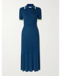 Gabriela Hearst - Eyot Ribbed Silk And Cashmere-Blend Midi Dress - Lyst