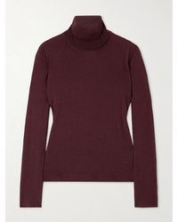 Tom Ford - Cashmere And Silk-Blend Turtleneck Sweater - Lyst