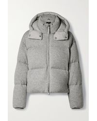 Mackage - + Net Sustain Tessy-k Hooded Quilted Wool And Cashmere-blend Down Ski Jacket - Lyst