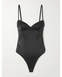 Kiki de Montparnasse - Tous Les Jours Stretch-Silk Bodysuit - Lyst