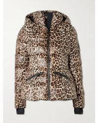 Mackage - Cheryl Quilted Recycled Leopard-Print Down Ski Jacket - Lyst