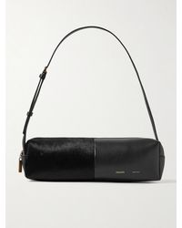 KHAITE - Kye Calf Hair And Leather Shoulder Bag - Lyst