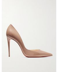 Christian Louboutin - Iriza 100 Pumps Aus Lackleder - Lyst