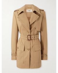 Chloé - Chloã Cotton Trench Coat - Lyst