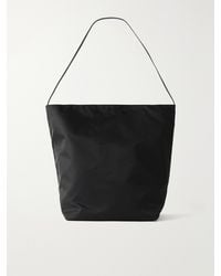 Valesque - Bucket Leather-Trimmed Shell Tote - Lyst