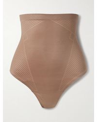 Spanx - Shape Invisible High-Waisted Thong - Lyst