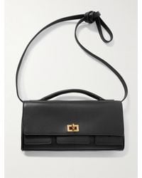 Balenciaga - Bel Air Kleine Clutch Aus Leder - Lyst