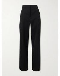 Jil Sander - Grain De Poudre Wool Straight-Leg Pants - Lyst