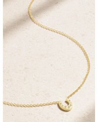 Jennifer Meyer - Mini Horseshoe Kette Aus 18 Karat Mit Diamanten - Lyst