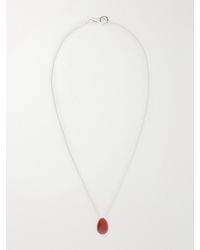 Sophie Buhai - Tiny Egg And Carnelian Pendant - Lyst